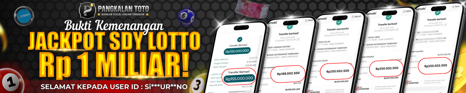 Jackpot 1M PangkalanToto